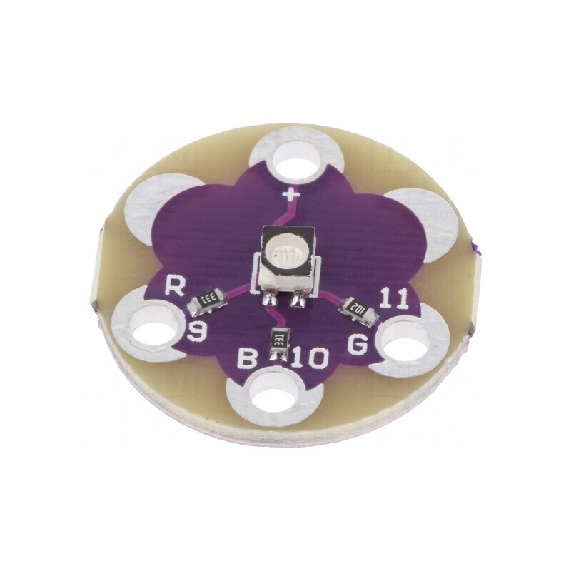 Modul LED LilyPad RGB | Electronic-mag.ro | Componente Electronice Modul LED LilyPad RGB | Electronic-mag.ro | Componente Electronice