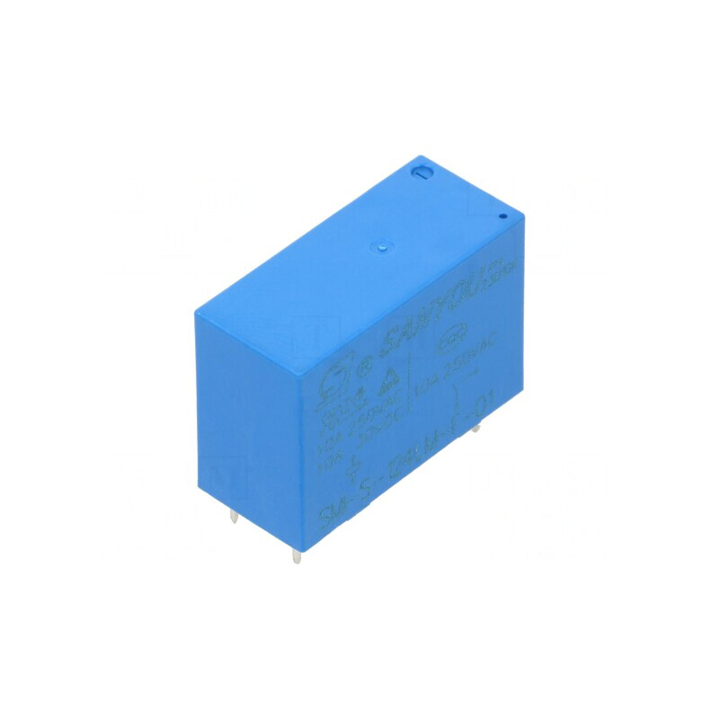 Releu Electromagnetic SPST-NO 24VDC 12A 277VAC THT | Electronic-mag.ro | Componente Electronice