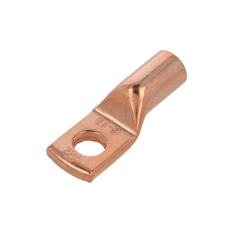 Inelar Tubular Crimpat M6 16mm2 Cupru 25.5mm | Electronic-mag.ro | Componente Electronice