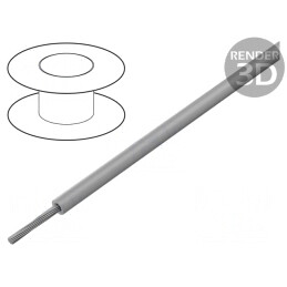 Cablu HELUTHERM 145 1x0,75mm gri PO rezistent la temperaturi extreme | Electronic-mag.ro | Componente Electronice