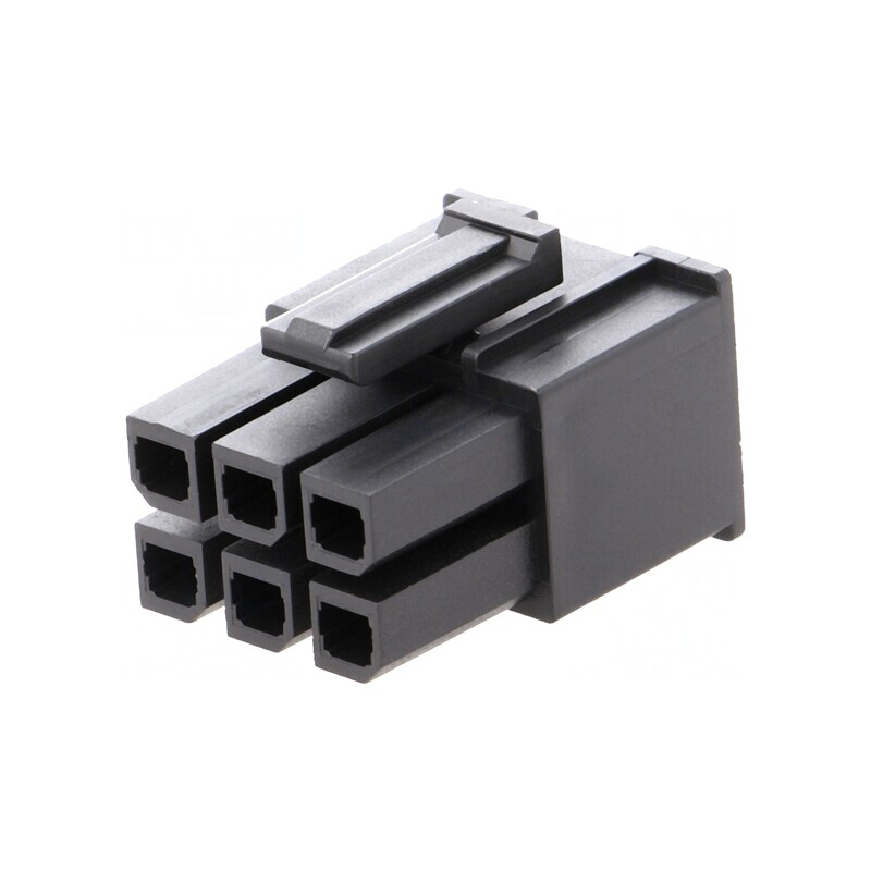Mufă Mega-Fit 5,7mm 6 pini 23A PCB mamă | Electronic-mag.ro | Componente Electronice