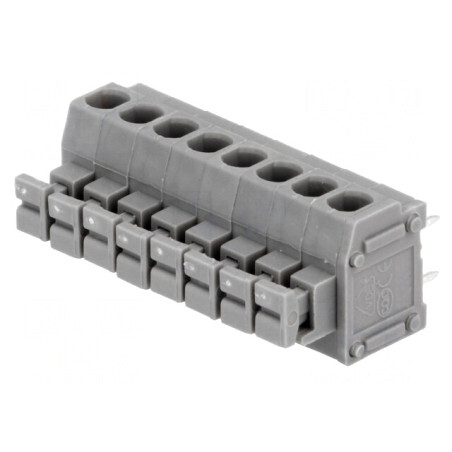 Conector PCB 90° 3.81mm 8 Pini 10A | Electronic-mag.ro | Componente Electronice