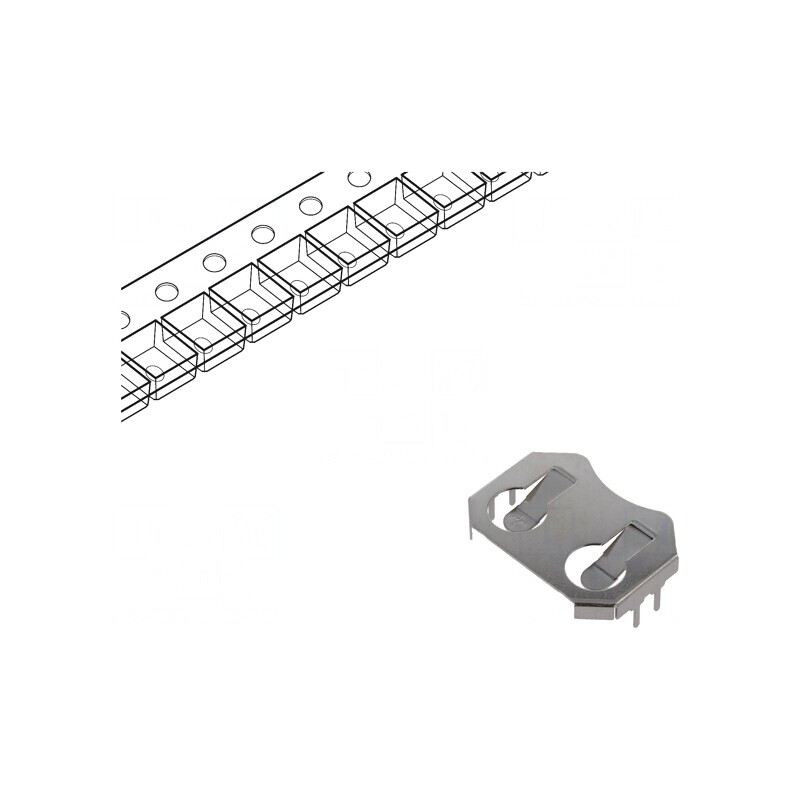 Clips PCB 2,8mm Rola pentru BR2016 CL2016 CR2016 DL2016 | Electronic-mag.ro | Componente Electronice