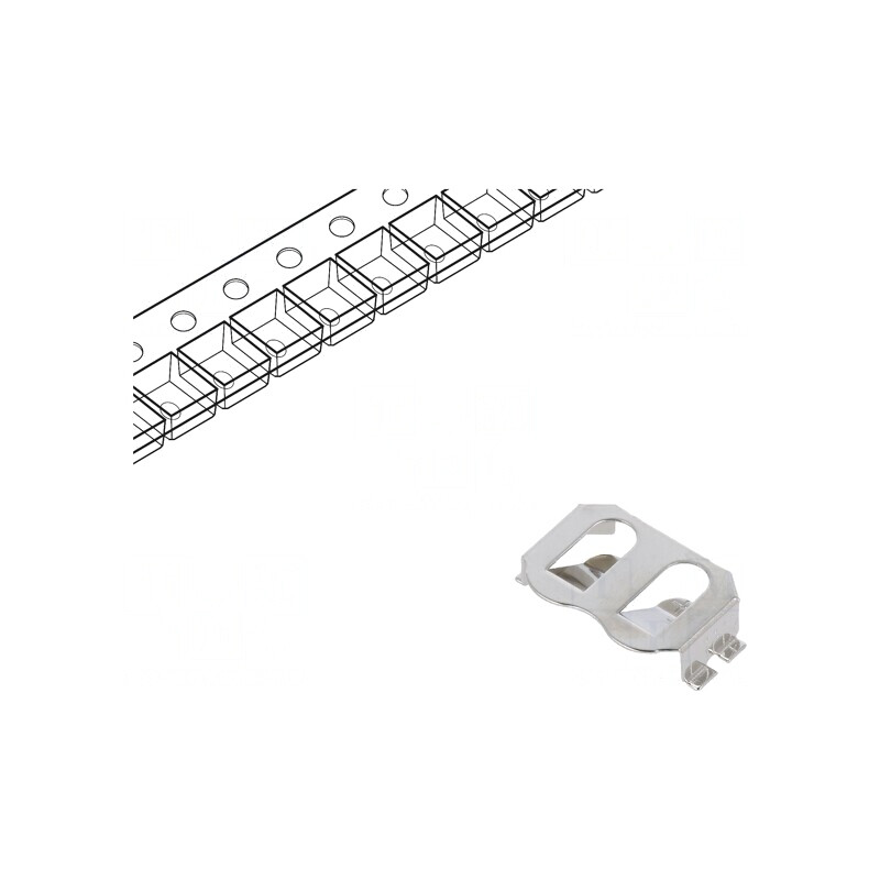 Clips SMT 3,6mm pentru Baterii | Electronic-mag.ro | Componente Electronice