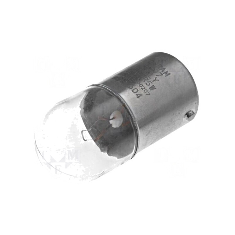 Lampă BA15S 12VDC Cilindrică 5W | Electronic-mag.ro | Componente Electronice