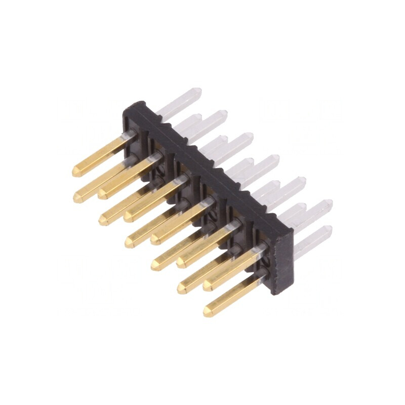 Conector tată 12 pini Minitek 2mm THT PCB | Electronic-mag.ro | Componente Electronice