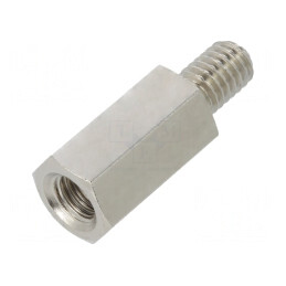 Piuliță Distanțieră Filetată 18mm M6 | Electronic-mag.ro | Componente Electronice