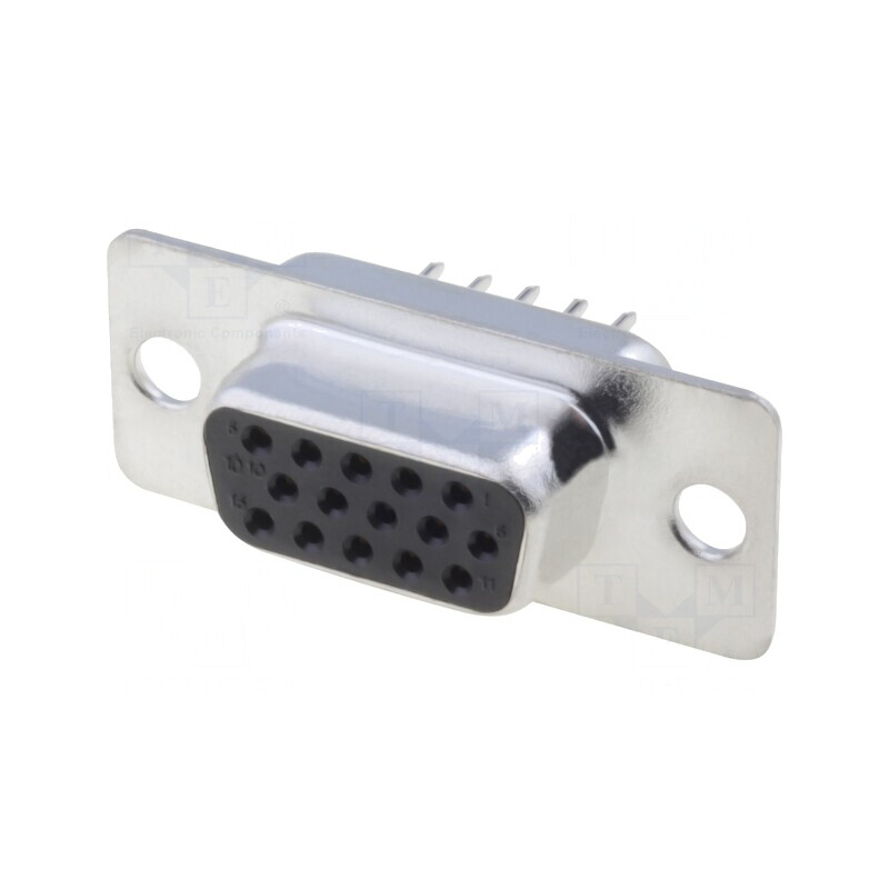 D-Sub HD 15-Pin Soclu Mamă THT Placat Aur | Electronic-mag.ro | Componente Electronice D-Sub HD 15-Pin Soclu Mamă THT Placat Aur | Electronic-mag.ro | Componente Electronice
