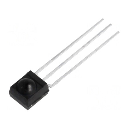 Receptor Infraroșu 38kHz 2,5-5,5V 45° | Electronic-mag.ro | Componente Electronice