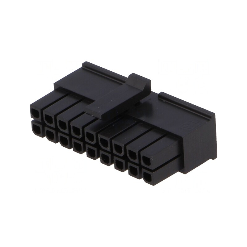 Mufă mamă Micro-Fit 3.0 3mm 18 PIN fără contacte | Electronic-mag.ro | Componente Electronice Mufă mamă Micro-Fit 3.0 3mm 18 PIN fără contacte | Electronic-mag.ro | Componente Electronice