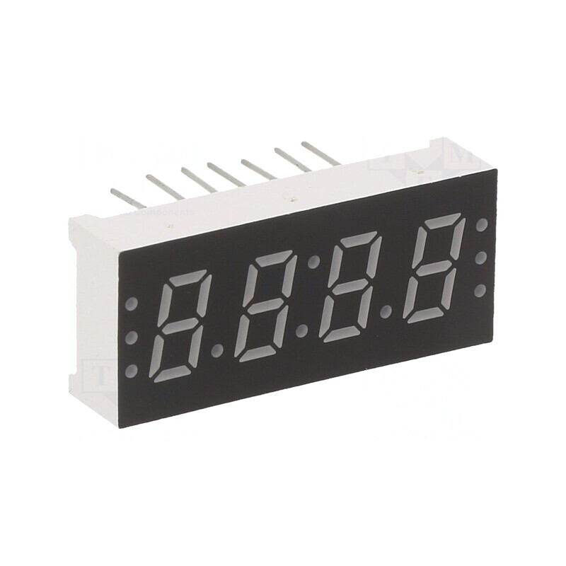 Afișaj LED cu 7 Segmente Roșu 4 Digits | Electronic-mag.ro | Componente Electronice Afișaj LED cu 7 Segmente Roșu 4 Digits | Electronic-mag.ro | Componente Electronice