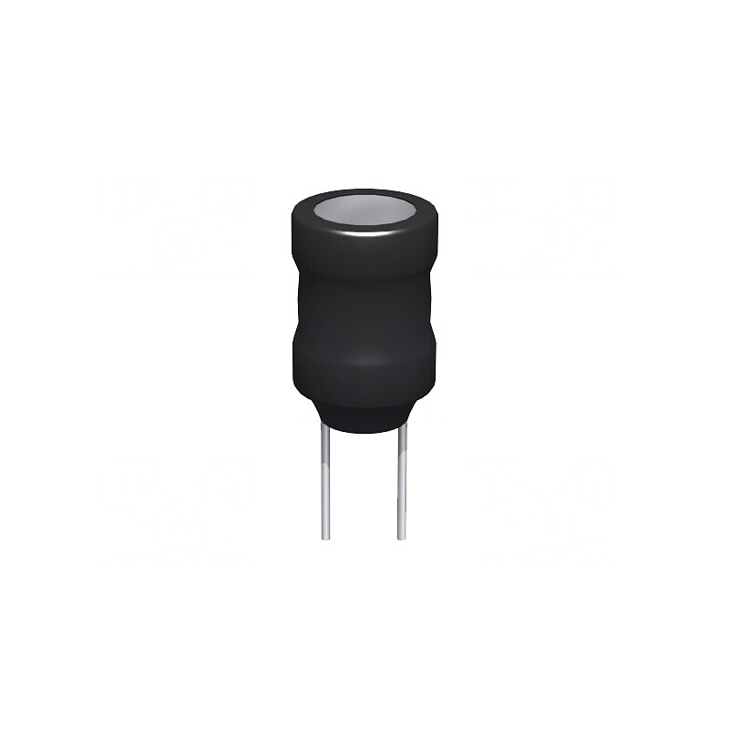 Inductor THT 1mH 0,53A 1,6Ω ±10% Ø12x15mm Raster 5mm | Electronic-mag.ro | Componente Electronice