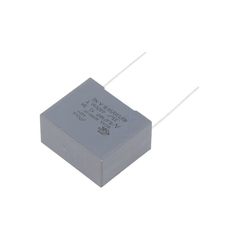Condensator Polipropilenă 0,33uF THT ±10% | Electronic-mag.ro | Componente Electronice