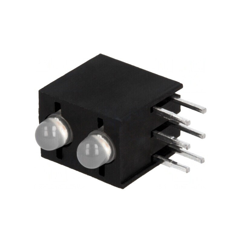 LED 3mm Roșu/Verde 20mA 60° | Electronic-mag.ro | Componente Electronice