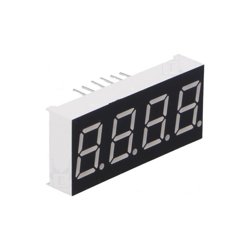 Afișaj LED 7 Segmente 4 Digits Roșu | Electronic-mag.ro | Componente Electronice Afișaj LED 7 Segmente 4 Digits Roșu | Electronic-mag.ro | Componente Electronice