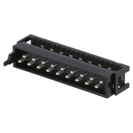 Micro-MaTch Mufă Tată IDC 18 PIN 1.27mm pentru Cablu-Bandă | Electronic-mag.ro | Componente Electronice