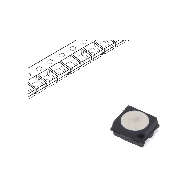 LED SMD RGB 3528 3.5x2.8mm | Electronic-mag.ro | Componente Electronice