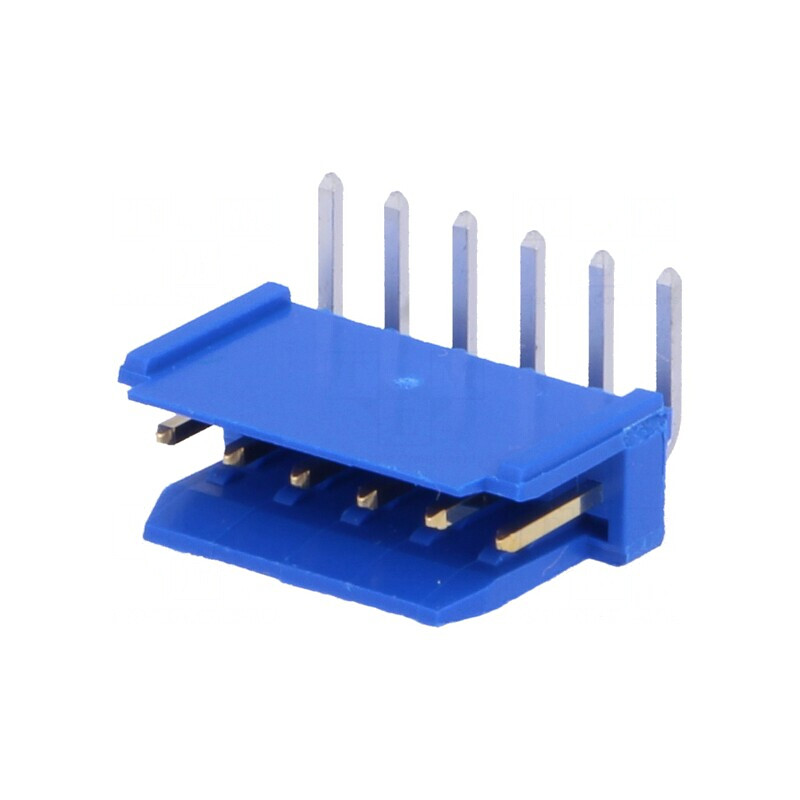 Soclu cablu-placă 6 PIN 2,54mm aurit FCI | Electronic-mag.ro | Componente Electronice