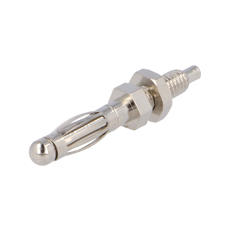 Mufă Banană 4mm 30A 60VDC 1mm 32.8mm | Electronic-mag.ro | Componente Electronice