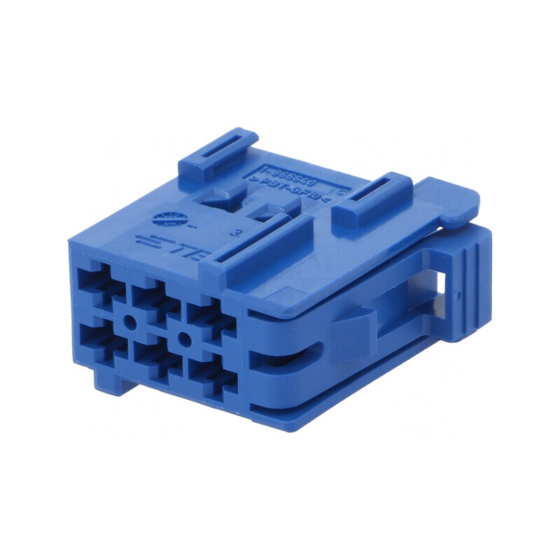 Conector Automotive JPT Mamă Mufă Cablu 6-Pin Albastră | Electronic-mag.ro | Componente Electronice