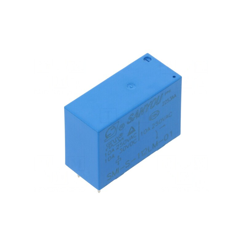 Releu Electromagnetic SPST-NO 12VDC 12A THT | Electronic-mag.ro | Componente Electronice