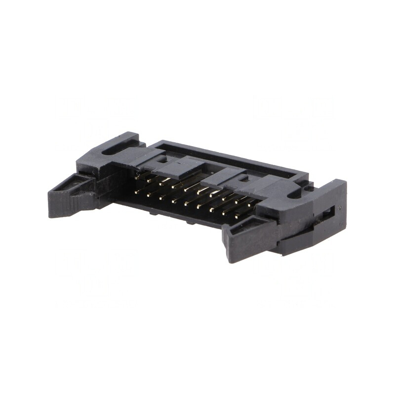 Conector IDC 20P cu Ejector 2.54mm Negru | Electronic-mag.ro | Componente Electronice Conector IDC 20P cu Ejector 2.54mm Negru | Electronic-mag.ro | Componente Electronice