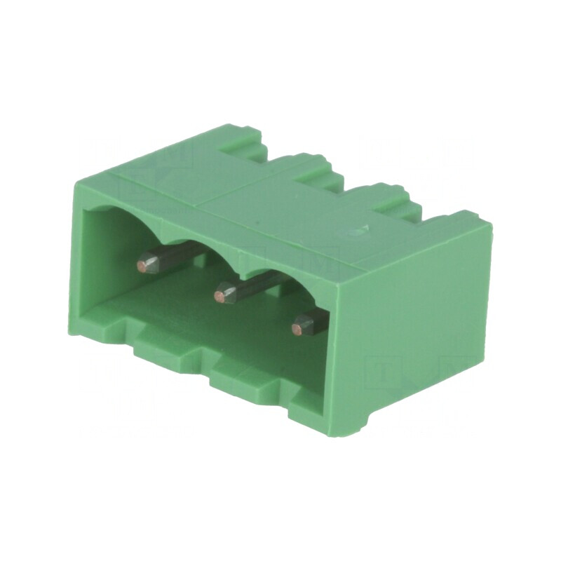 Regletă Conexiuni Deconectabilă 5,08mm 3 Piste | Electronic-mag.ro | Componente Electronice