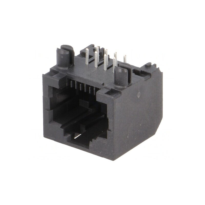 Soclu RJ45 Cat5 8P8C THT | Electronic-mag.ro | Componente Electronice