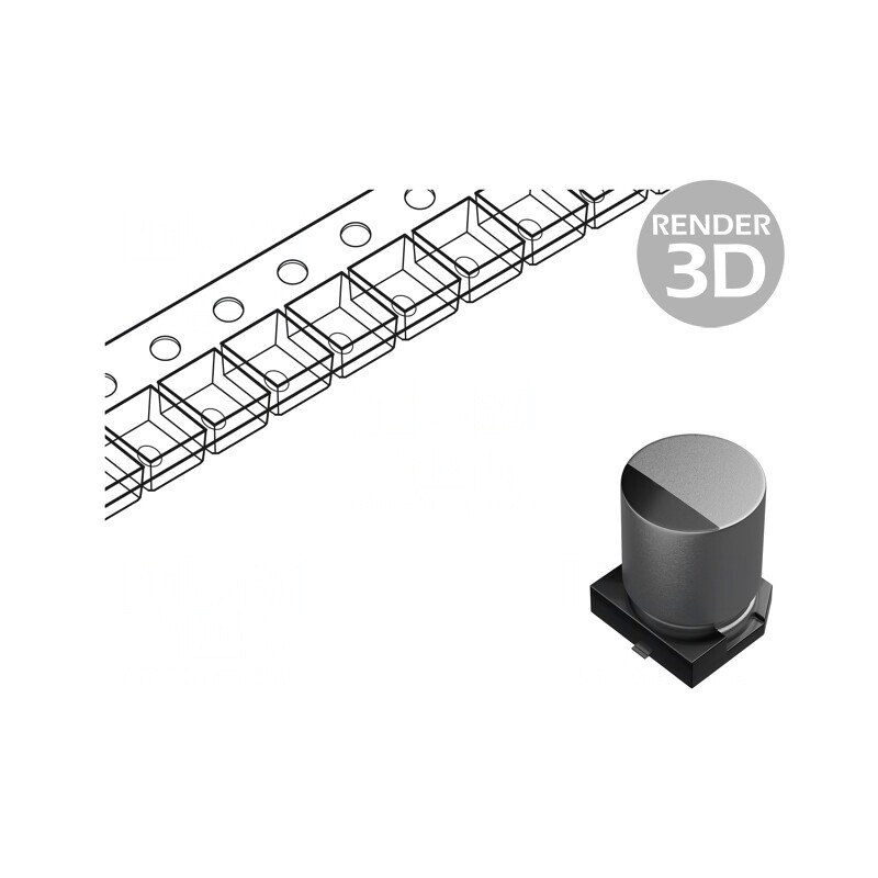 Condensator Hibrid 270uF 16V 25mΩ 1.7A | Electronic-mag.ro | Componente Electronice