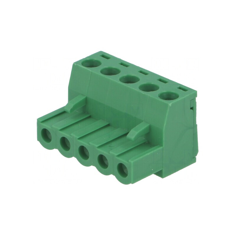 Regletă de conexiuni deconectabilă 5,08mm 5 piste | Electronic-mag.ro | Componente Electronice