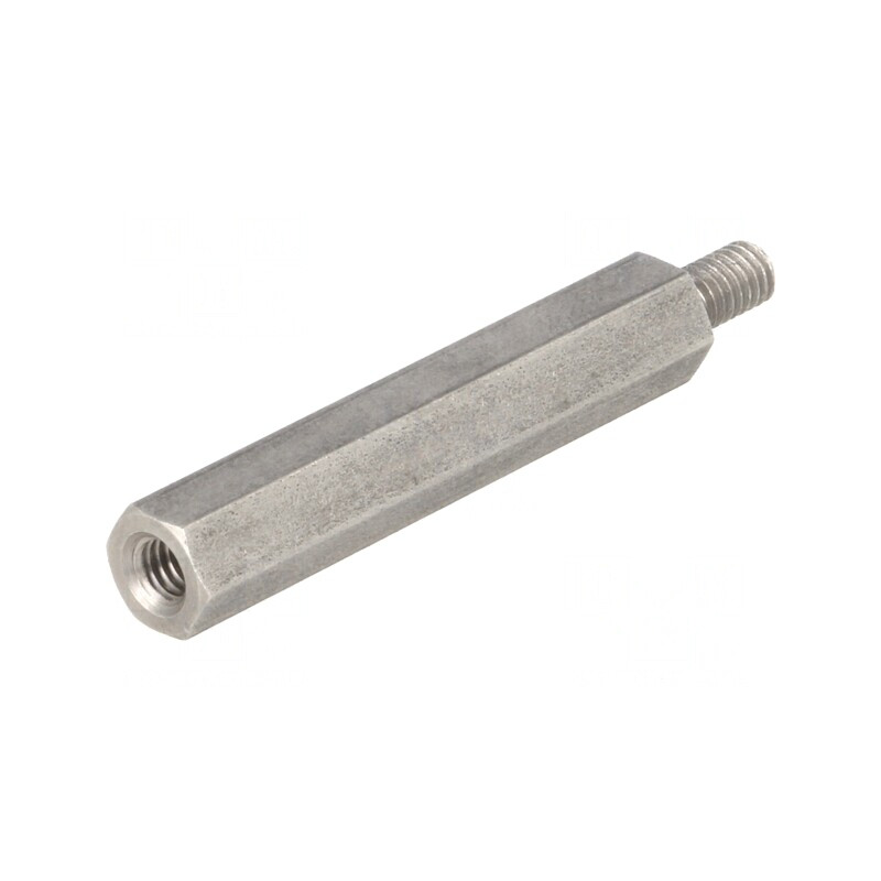 Piuliţă distanţieră filetată 40mm M4 | Electronic-mag.ro | Componente Electronice
