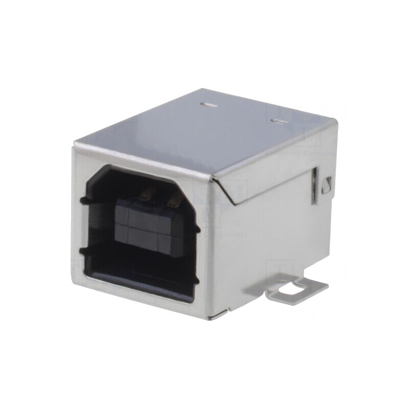 Soclu USB B Orizontal USB 2.0 Aurit | Electronic-mag.ro | Componente Electronice