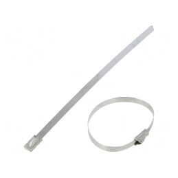 Colier de Strângere Oțel Inoxidabil 127mm | Electronic-mag.ro | Componente Electronice