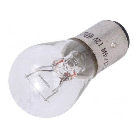 Lampă Auto Transparentă 12V 21/4W BAZ15D | Electronic-mag.ro | Componente Electronice