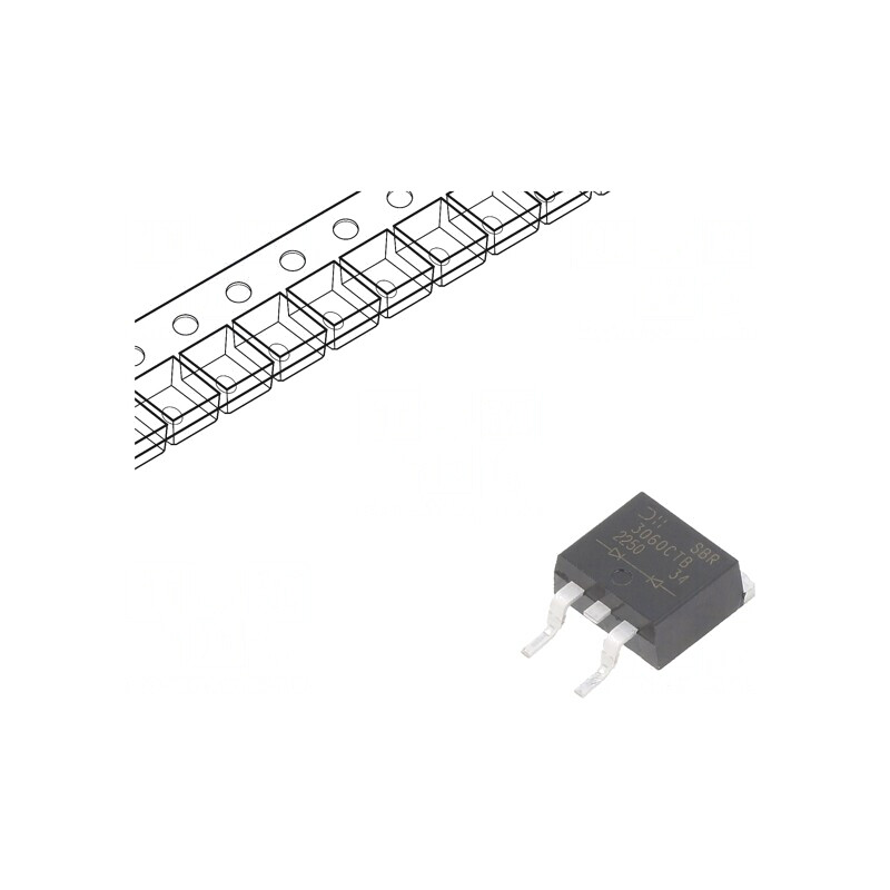 Diodă Redresoare SMD 60V 30A TO263 | Electronic-mag.ro | Componente Electronice
