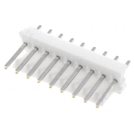 Soclu cablu-placă 9 pini 2,54mm THT cositorit | Electronic-mag.ro | Componente Electronice