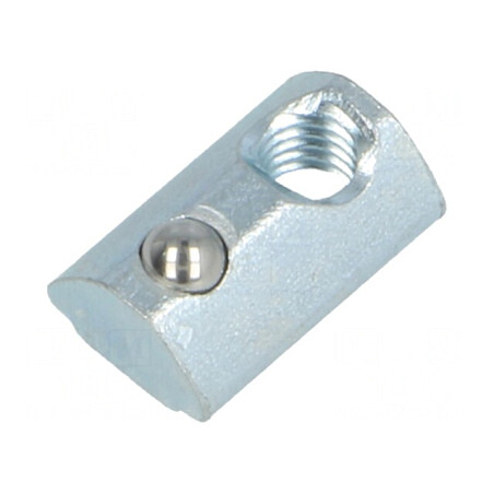 Piuliță pentru Profile Oțel Zinc 20mm | Electronic-mag.ro | Componente Electronice