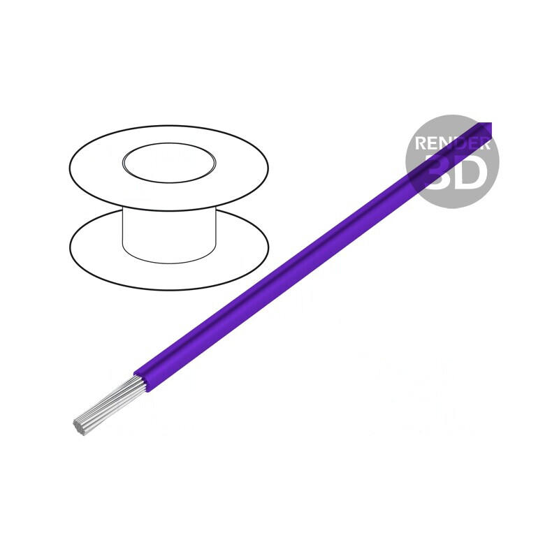 Cablu Silicon Violet ÖLFLEX® HEAT 180 SiF 1x1mm² | Electronic-mag.ro | Componente Electronice Cablu Silicon Violet ÖLFLEX® HEAT 180 SiF 1x1mm² | Electronic-mag.ro | Componente Electronice