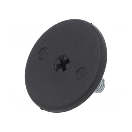 Picioruș rigid cu slot pentru șurubelniță în cruce cu ax | Electronic-mag.ro | Componente Electronice