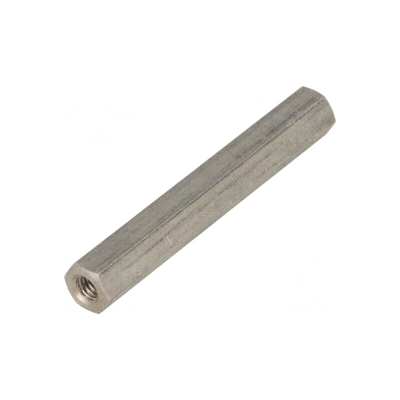 Piuliță distanțieră 50mm M4 hexagonală | Electronic-mag.ro | Componente Electronice