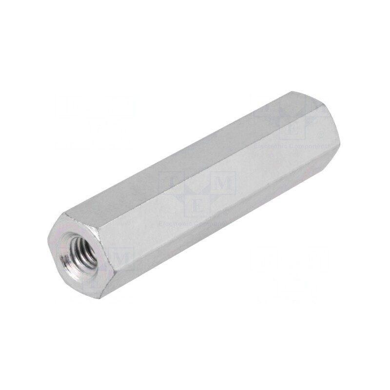 Piuliţă-distanţieră M6 80mm hexagonală | Electronic-mag.ro | Componente Electronice
