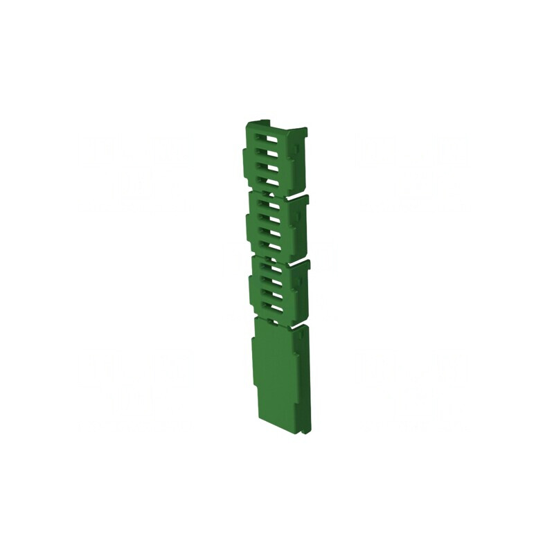 Capac de protecție verde Railbox 17.5 Vertical & Multilevel | Electronic-mag.ro | Componente Electronice