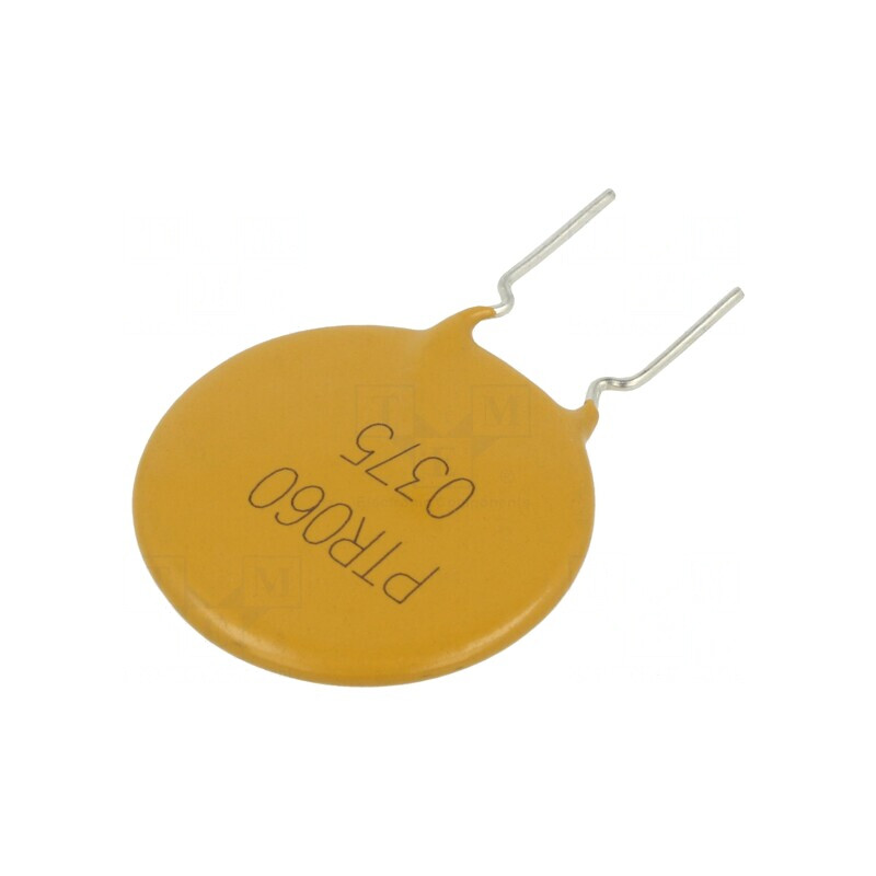 Siguranță polimerică PTC 3,75A 40A THT PTR060V | Electronic-mag.ro | Componente Electronice
