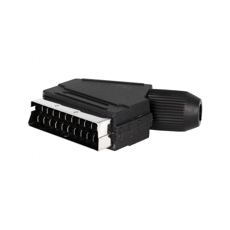 Conector SCART Mufă Tată Unghiular pe Cablu | Electronic-mag.ro | Componente Electronice Conector SCART Mufă Tată Unghiular pe Cablu | Electronic-mag.ro | Componente Electronice