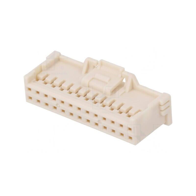 '2.0 W/B Dual Grid Receptacle Housing 26 Circuit Beige' | Electronic-mag.ro | Componente Electronice '2.0 W/B Dual Grid Receptacle Housing 26 Circuit Beige' | Electronic-mag.ro | Componente Electronice
