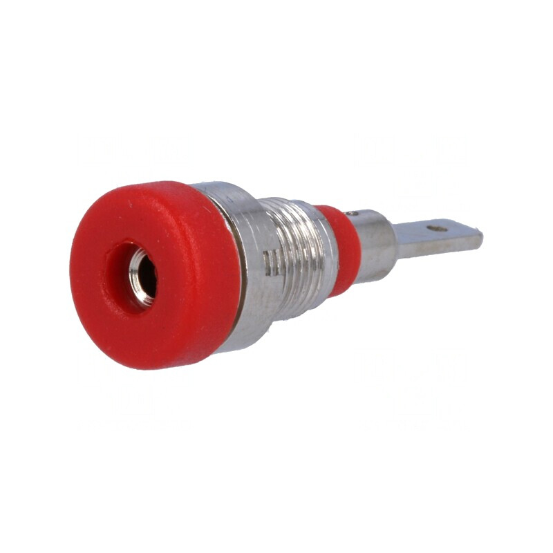 Soclu Banană 2mm 10A Roșu Pe Panou | Electronic-mag.ro | Componente Electronice Soclu Banană 2mm 10A Roșu Pe Panou | Electronic-mag.ro | Componente Electronice