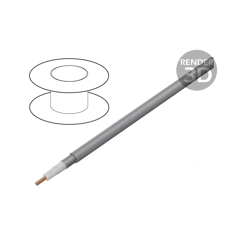 Cablu ecranat LiY-CY 1x0,34mm2 PVC | Electronic-mag.ro | Componente Electronice