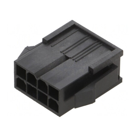 Carcasă Mini Fit JR Negru | Electronic-mag.ro | Componente Electronice