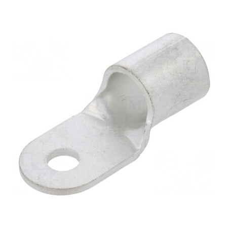 Vârf Inelar M6 35-50mm2 Crimpat Cablu Neizolat Cositorit | Electronic-mag.ro | Componente Electronice