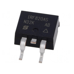 N-MOSFET Tranzistor 500V 2.5A 50W | Electronic-mag.ro | Componente Electronice